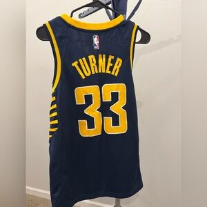 Nike Myles Turner Indiana Pacers Icon Edition Swingman Basketball Jersey Size M